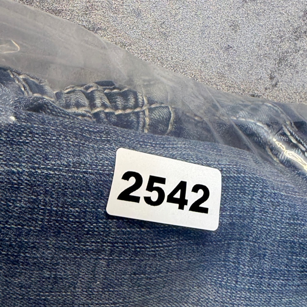 BKE Jake Jeans Mens 36R Blue Cotton Blend Straight Leg Mid Rise Light Wash Denim - Picture 6 of 12